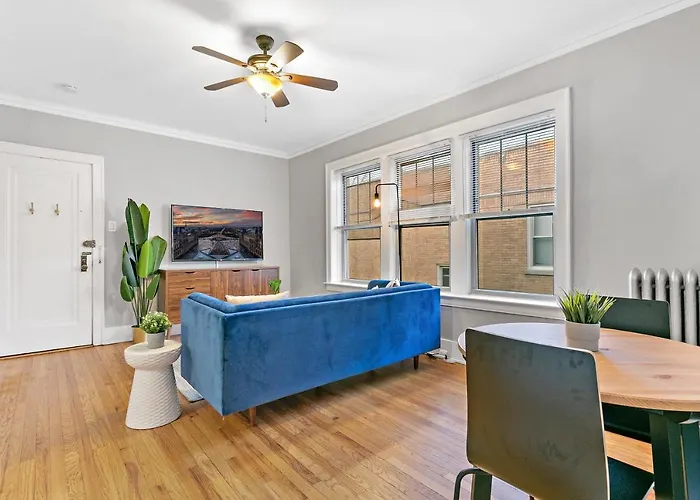 1br Tranquil & Airy In Lincoln Square - Campbell Rep Apartamento Chicago